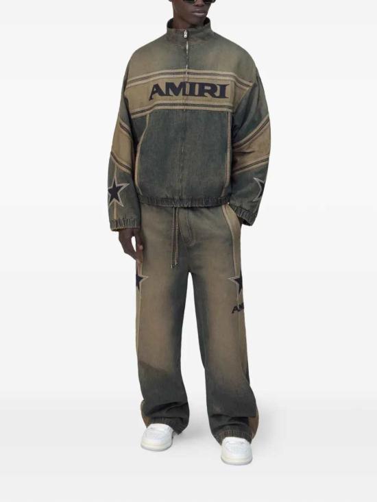 26SS 아미리 스트레이트 팬츠 AMBMJE1037594 WORN SLATE - AMIRI