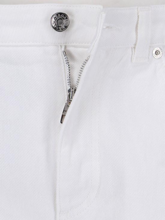 26SS 돌체앤가바나 스트레이트 팬츠 FTC7DD G8OT6 S9001 White - DOLCE & GABBANA