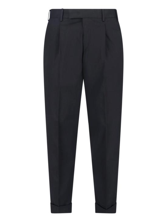 26SS 피티토리노 스트레이트 팬츠 CO RSZAZ40VRN 0990 Black