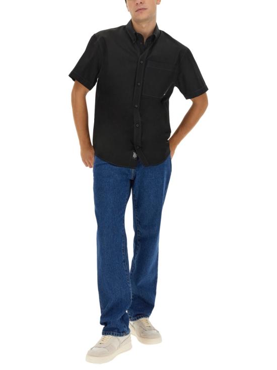  엠에스지엠 반팔 셔츠 3540ME07I23751499 BLACK DOM - MSGM