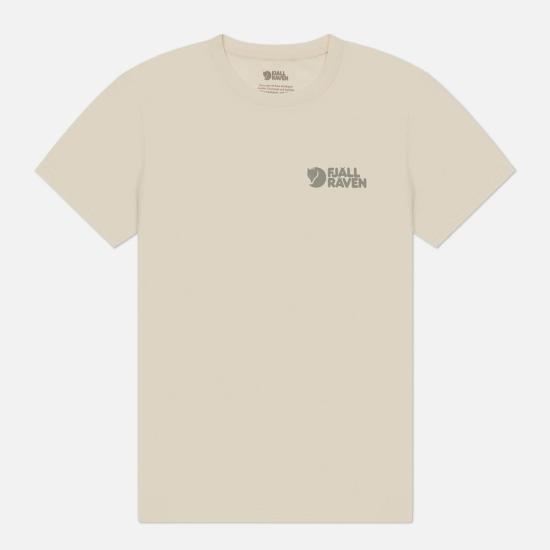  피엘라벤 워크 위드 네츄럴 티셔츠 12600232 CHALK WHITE DOM