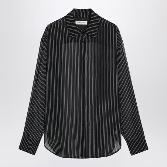 25FW 더프랭키샵 블라우스 CHFS21094PL Black