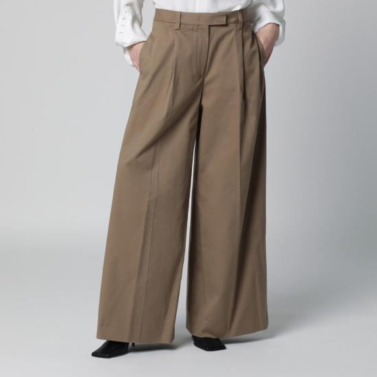 26SS 더 레이티스트 팔라초 팬츠 TLW03118T0176ABTP Brown