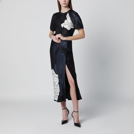26SS 빅토리아 베컴 미디 원피스 1126WDR007035CVI Blue