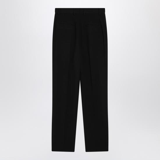 26SS 돌체앤가바나 울 트라우저 FTAM2TGDDPS Black - DOLCE & GABBANA
