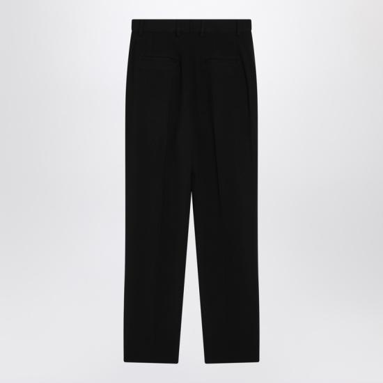 26SS 돌체앤가바나 스트레이트 팬츠 FTAM2TGDDPS Black - DOLCE & GABBANA