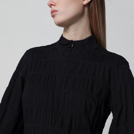 26SS 더 레이티스트 블라우스 TLW04008T0163ABTP Black - THE LATEST