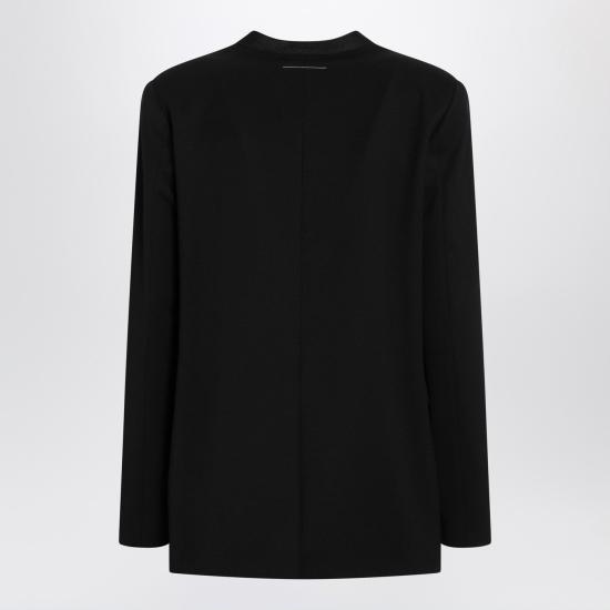 26SS MM6 메종마르지엘라 칼라리스 테일러링 울 수트 재킷 S52BN0137M35153 Black - MM6 MAISON MARGIELA
