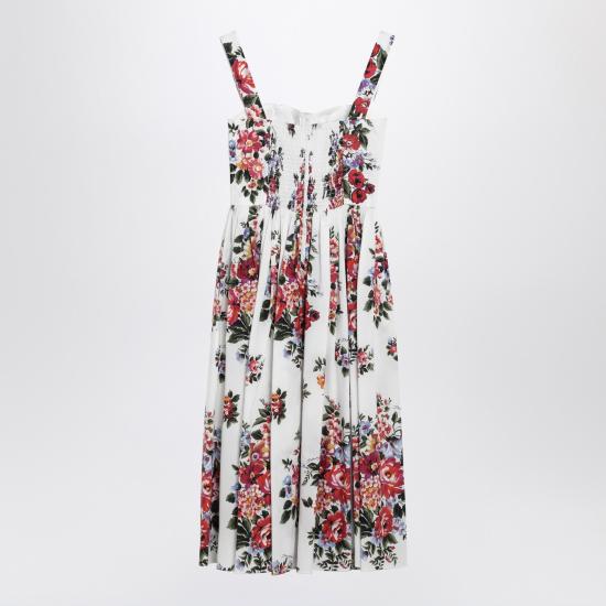26SS 돌체앤가바나 플라워 부케 프린트 코튼 드레스 F6TTGTHS5UU Multicolor - DOLCE & GABBANA