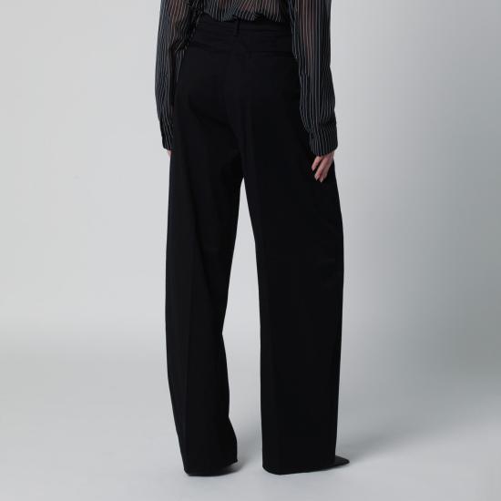 26SS 더 레이티스트 스트레이트 팬츠 TLW03122T0176ABTP Black - THE LATEST