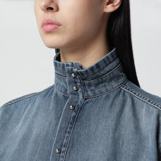 26SS 다크파크 셔츠 WSH37TBL01W075 Blue - DARKPARK