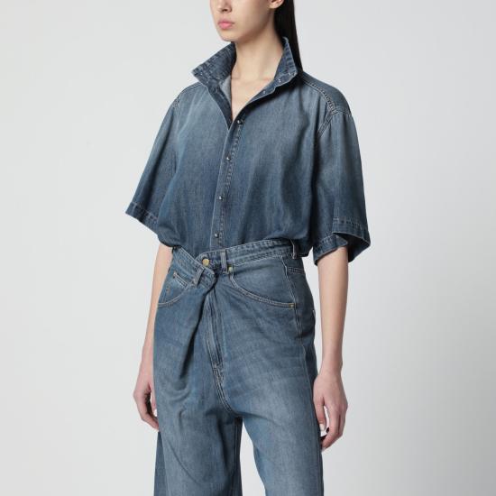 26SS 다크파크 셔츠 WSH37TBL01W075 Blue