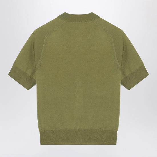 26SS 아미 가디건 FKC387KN0039 Green - AMI