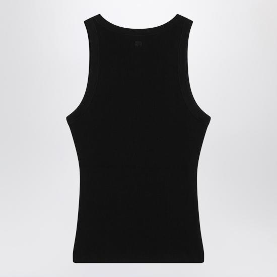 26SS 아미 ADC 코튼 탱크탑 FTP811JE0117 Black - AMI