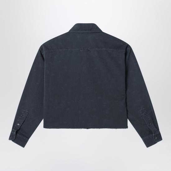 26SS 미우미우 데님 셔츠 GWC135OOO17AE Grey - MIU MIU