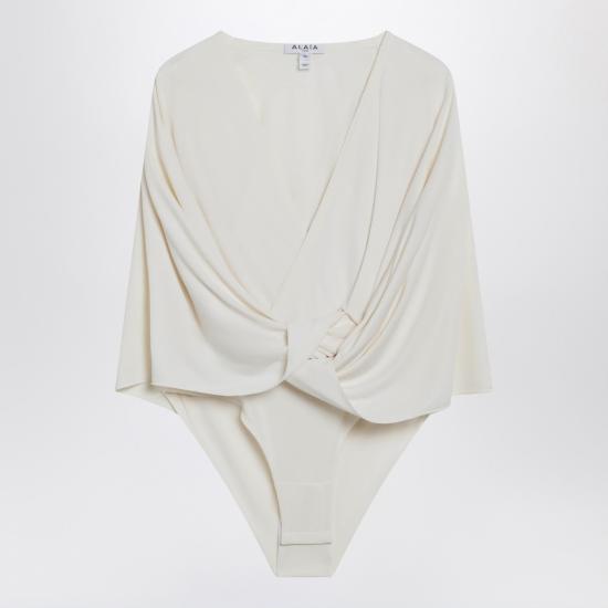 26SS 알라이아 민소매 티셔츠 AA9B0426J090CCO Beige