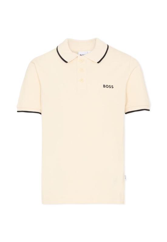 25SS [키즈] 보스 폴로 셔츠 J52011 21C BEIGE