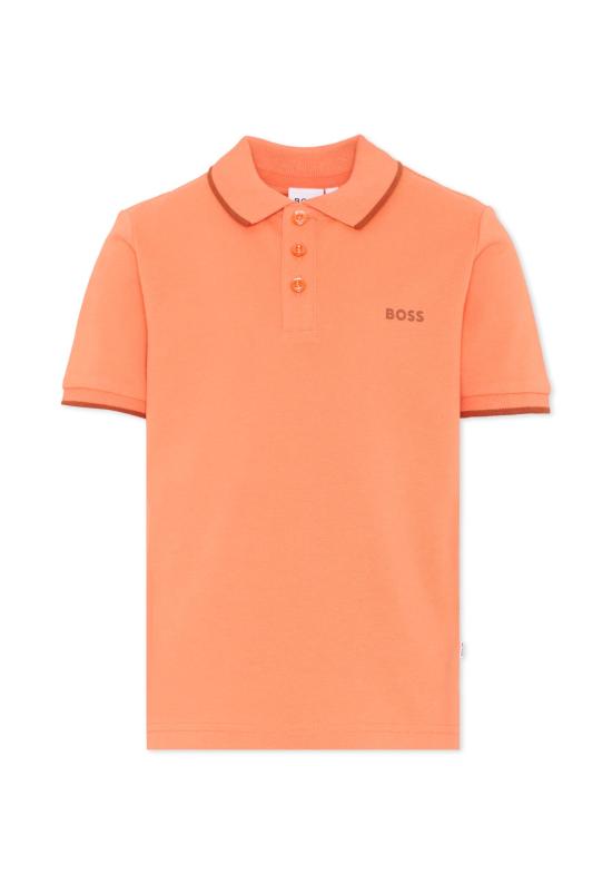 25SS [키즈] 보스 폴로 셔츠 J52011 415 RED