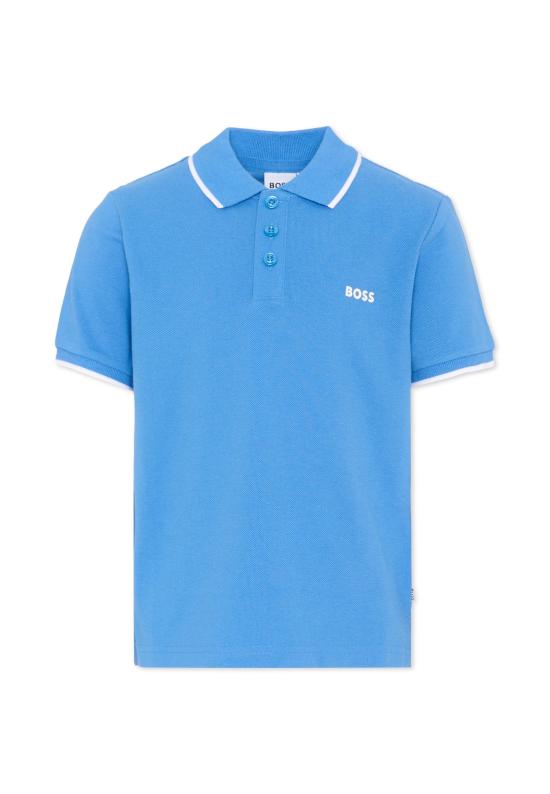 25SS [키즈] 보스 폴로 셔츠 J52011 84B LIGHT BLUE