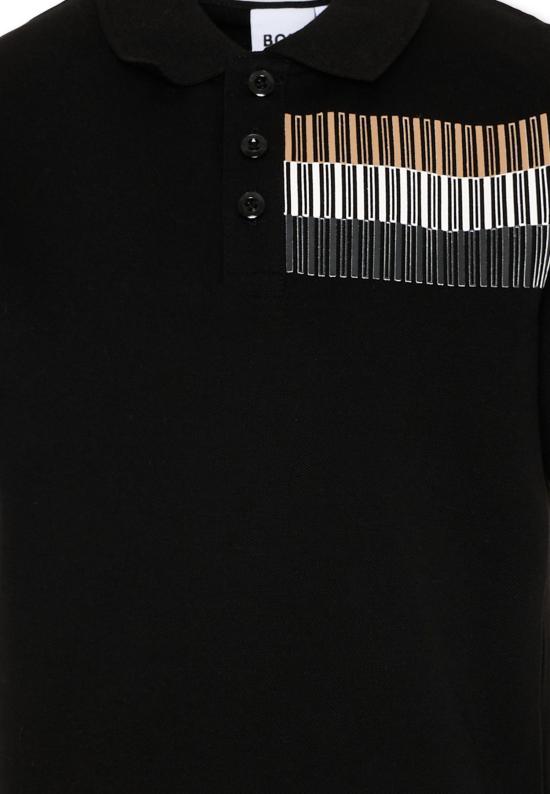 25SS [키즈] 보스 폴로 셔츠 J52013 09B BLACK - BOSS