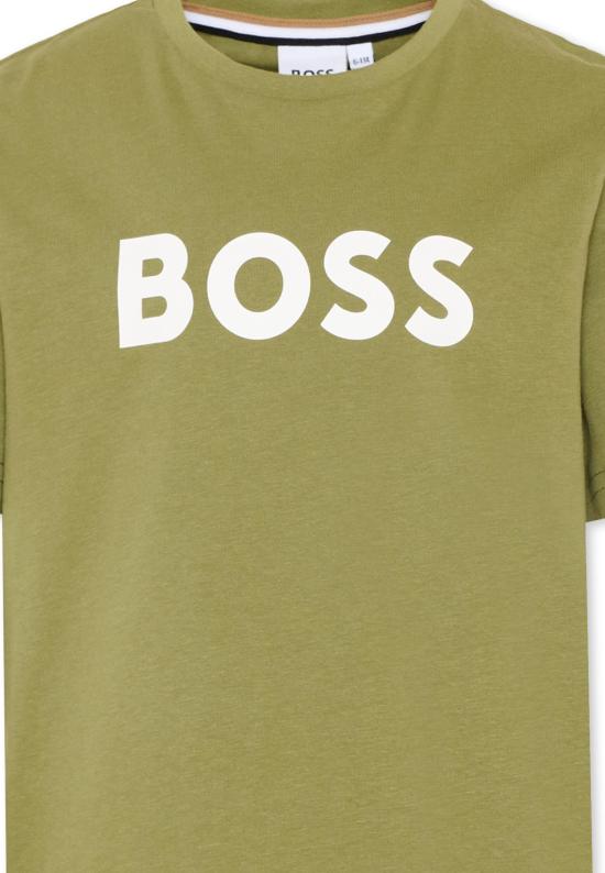 25SS [키즈] 보스 티셔츠 J52030 673 GREEN - BOSS