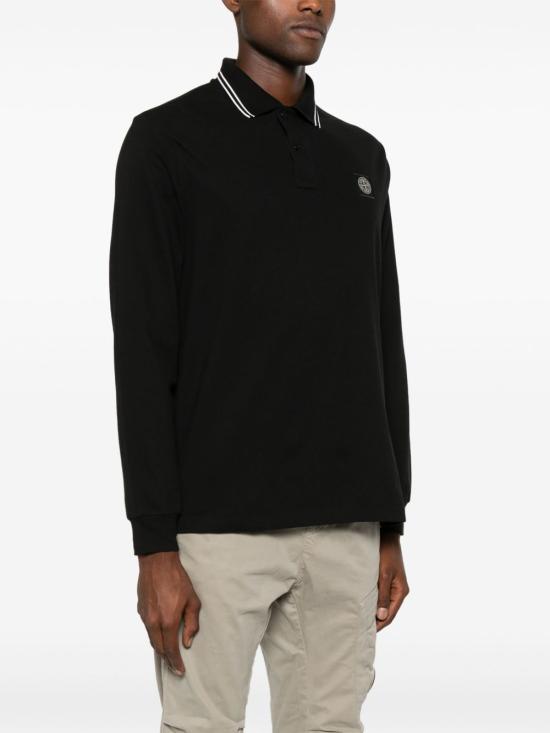 26SS 스톤 아일랜드 폴로 티셔츠 L1S15 2200012 S0018 V0029 Black - STONE ISLAND