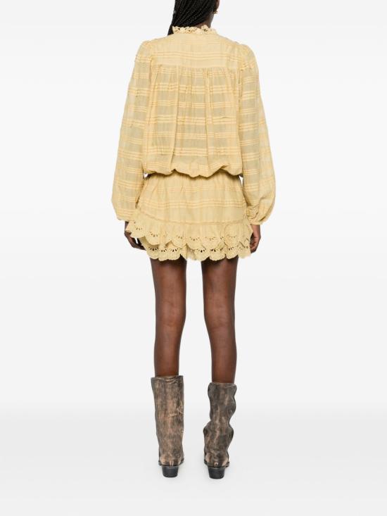 26SS 이자벨마랑에뚜왈 미디 원피스 RO0952FA D1J05E10LC Yellow - ISABEL MARANT ETOILE