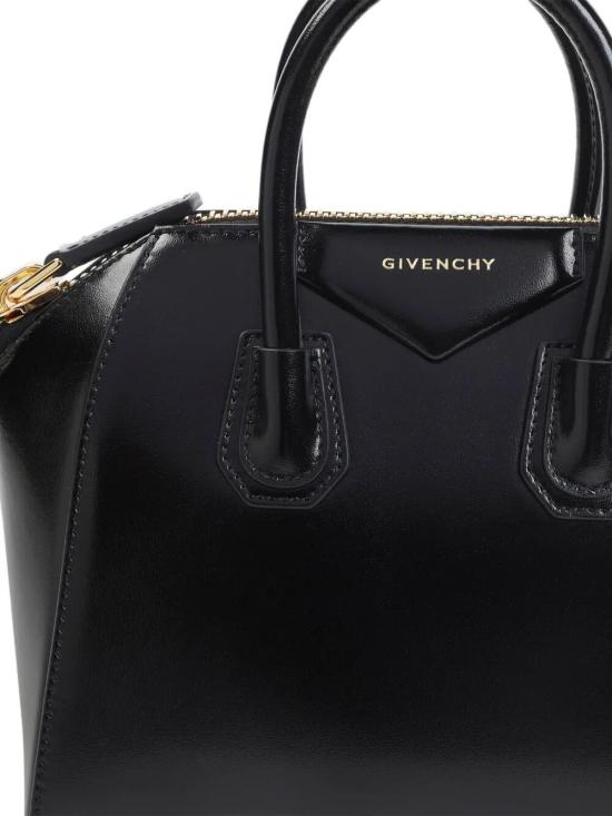 26SS 지방시 레더 미니 안티고나 토트백 BB5148B2AT 001 BLACK - GIVENCHY