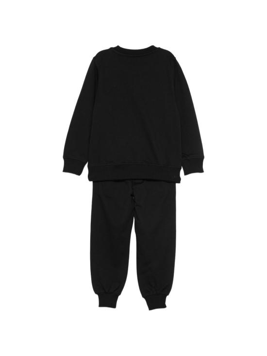 26SS [키즈] 모스키노 점프수트 HPK03E LCA1960100 Black - MOSCHINO