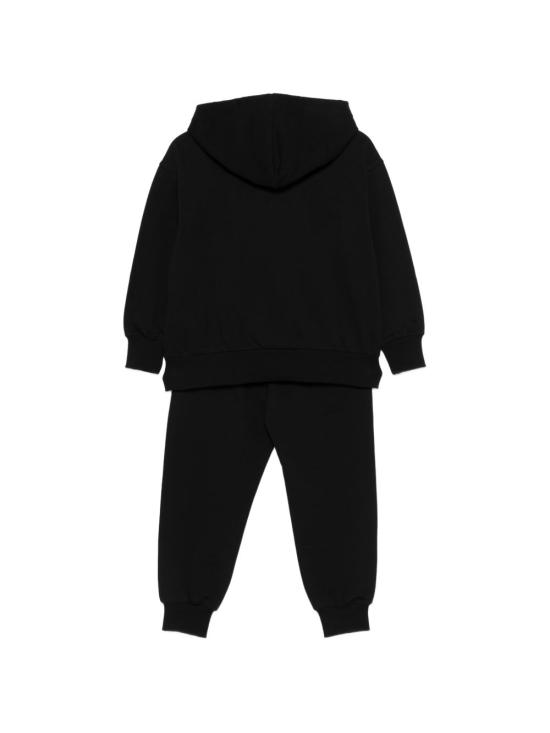 26SS [키즈] 모스키노 점프수트 HUK04H LCA1960100 Black - MOSCHINO