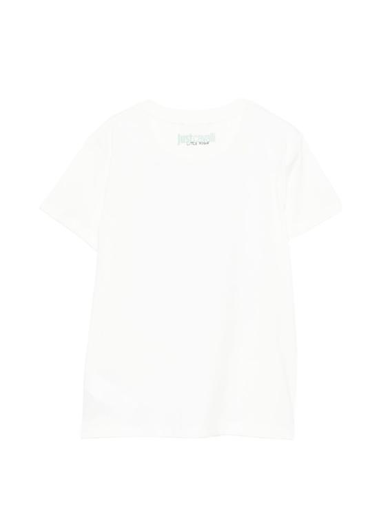 26SS [키즈] 저스트까발리 티셔츠 JBP26071TSHZC PRISTINE White - JUST CAVALLI