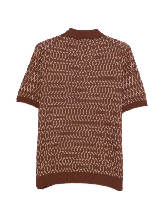 26SS 자노네 폴로 티셔츠 810362 ZQ312Z3040 Brown - ZANONE