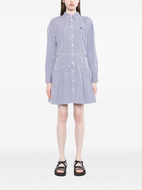 26SS 폴로 랄프로렌 미디 원피스 211B22754 001 White - POLO RALPH LAUREN