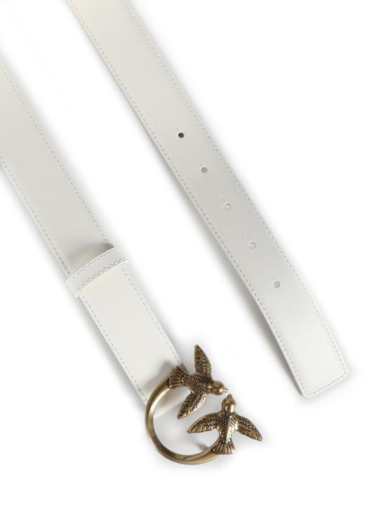 26SS 핑코 레귤러 벨트 100125 A0F1Z14Q White - PINKO