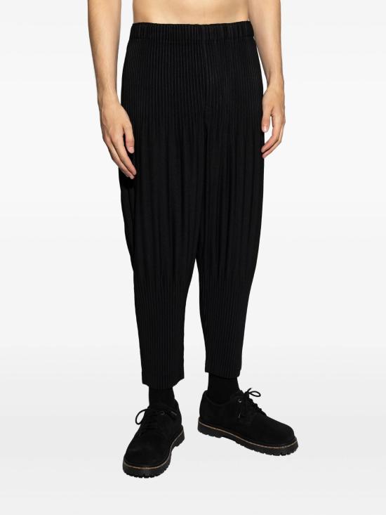 25SS 옴므 플리세 이세이 미야케 트레이닝/조거 팬츠 HP57JF553 15 BLACK DOM