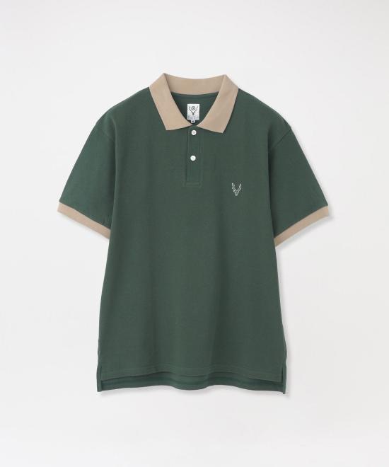 사우스투웨스트에잇 폴로 티셔츠 QV661 B GREEN DOM