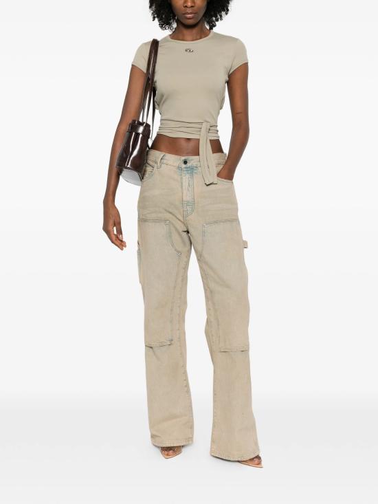 26SS 디젤 블라우스 A211970EJAI 5GD Green - DIESEL