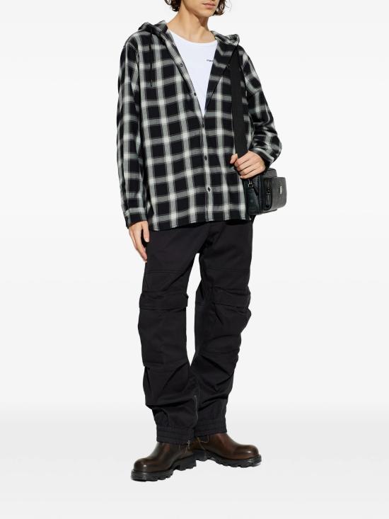 26SS 디젤 긴팔 셔츠 A206640AJFI 9XXB Black - DIESEL