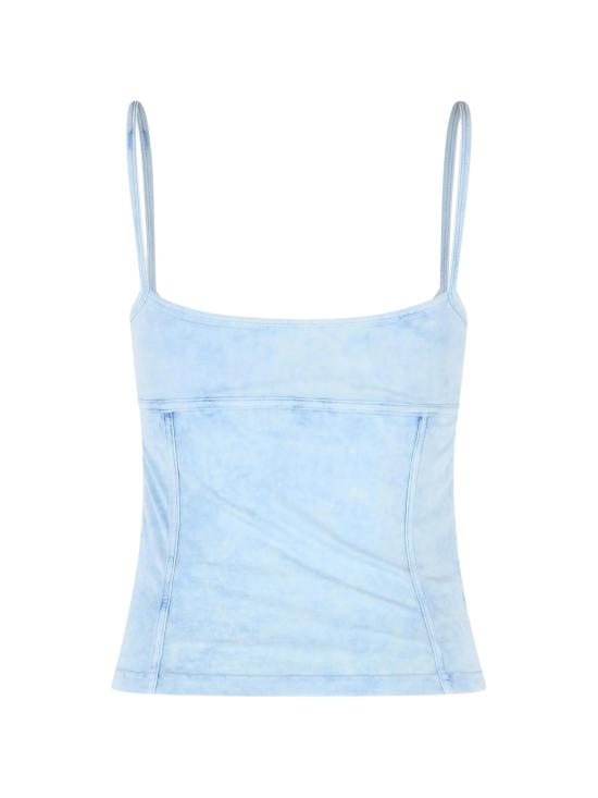 26SS 디젤 T-온니 스트래피 탑 인 데님룩 저지 A183610KIBY 01C - DIESEL