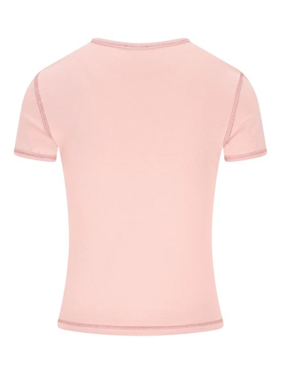 26SS 디젤 반팔 티셔츠 A209800QHHA 33L Pink - DIESEL