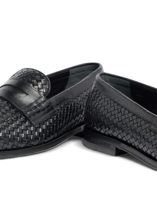 26SS 디스퀘어드2 로퍼 LOM0049 01505391 2124 Black - DSQUARED2