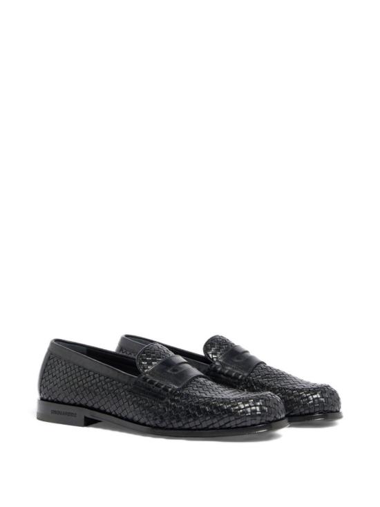 26SS 디스퀘어드2 로퍼 LOM0049 01505391 2124 Black - DSQUARED2