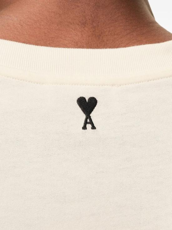 26SS 아미 반팔 티셔츠 UTS384 726 136 Neutrals - AMI