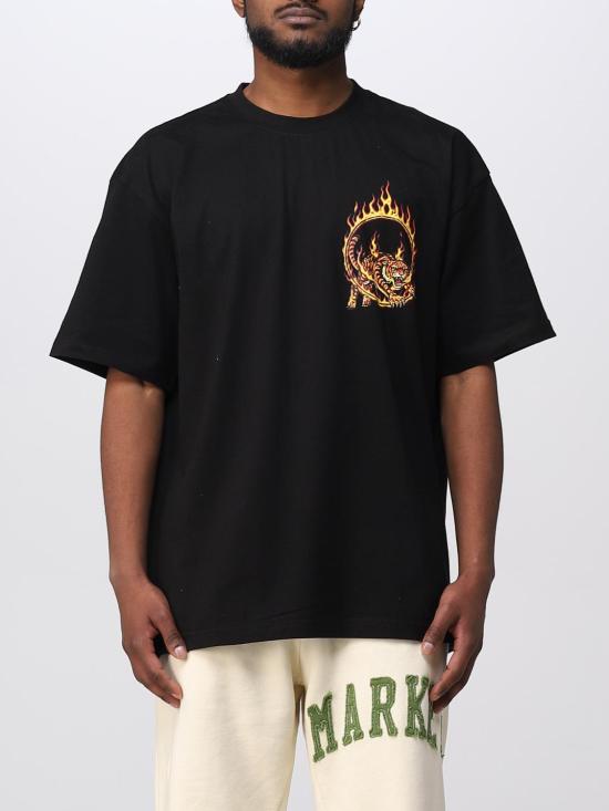  마켓 반팔 티셔츠 399001238 BLACK DOM