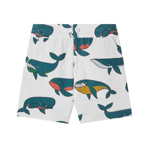 26SS [키즈] 스텔라 맥카트니 쇼츠/버뮤다 TY6S39 Z3553 101MC White