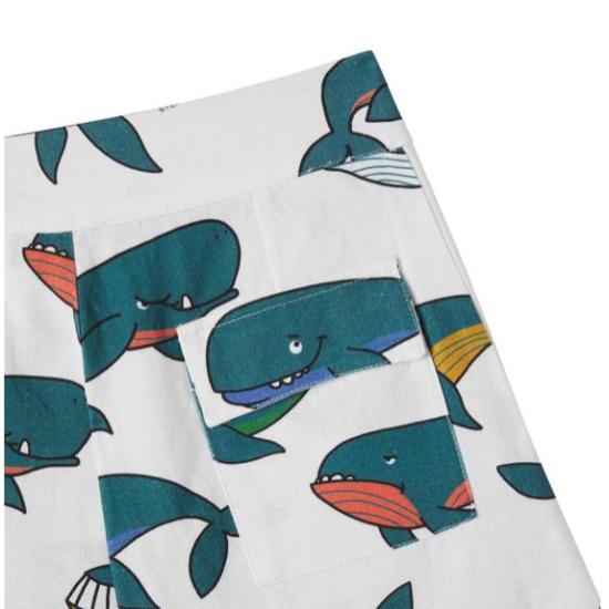 26SS [키즈] 스텔라 맥카트니 쇼츠/버뮤다 TY6S39 Z3553 101MC White - STELLA MCCARTNEY