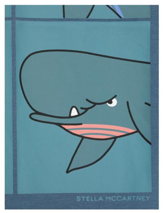 26SS [키즈] 스텔라 맥카트니 티셔츠 TY8Q01 Z0434 61B Blue - STELLA MCCARTNEY