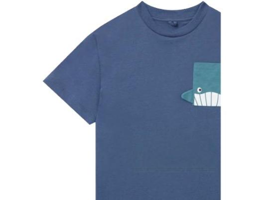 26SS [키즈] 스텔라 맥카트니 티셔츠 TY8Q51 Z0434 61B Blue - STELLA MCCARTNEY