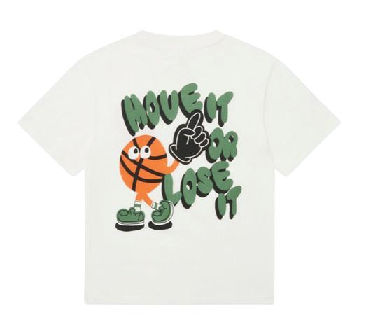 26SS [키즈] 스텔라 맥카트니 티셔츠 TY8R41 Z0434 101 White - STELLA MCCARTNEY