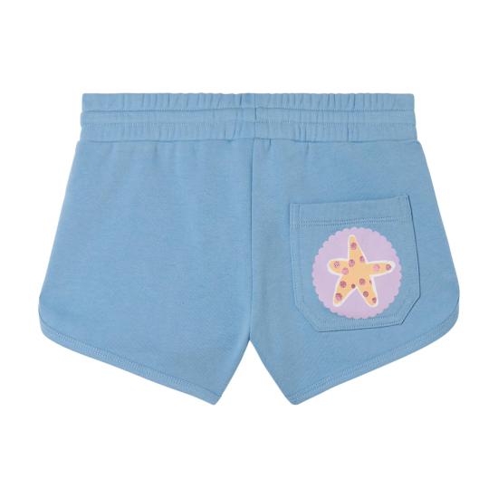 26SS [키즈] 스텔라 맥카트니 쇼츠/버뮤다 TY6B49 Z3409 606 Blue - STELLA MCCARTNEY